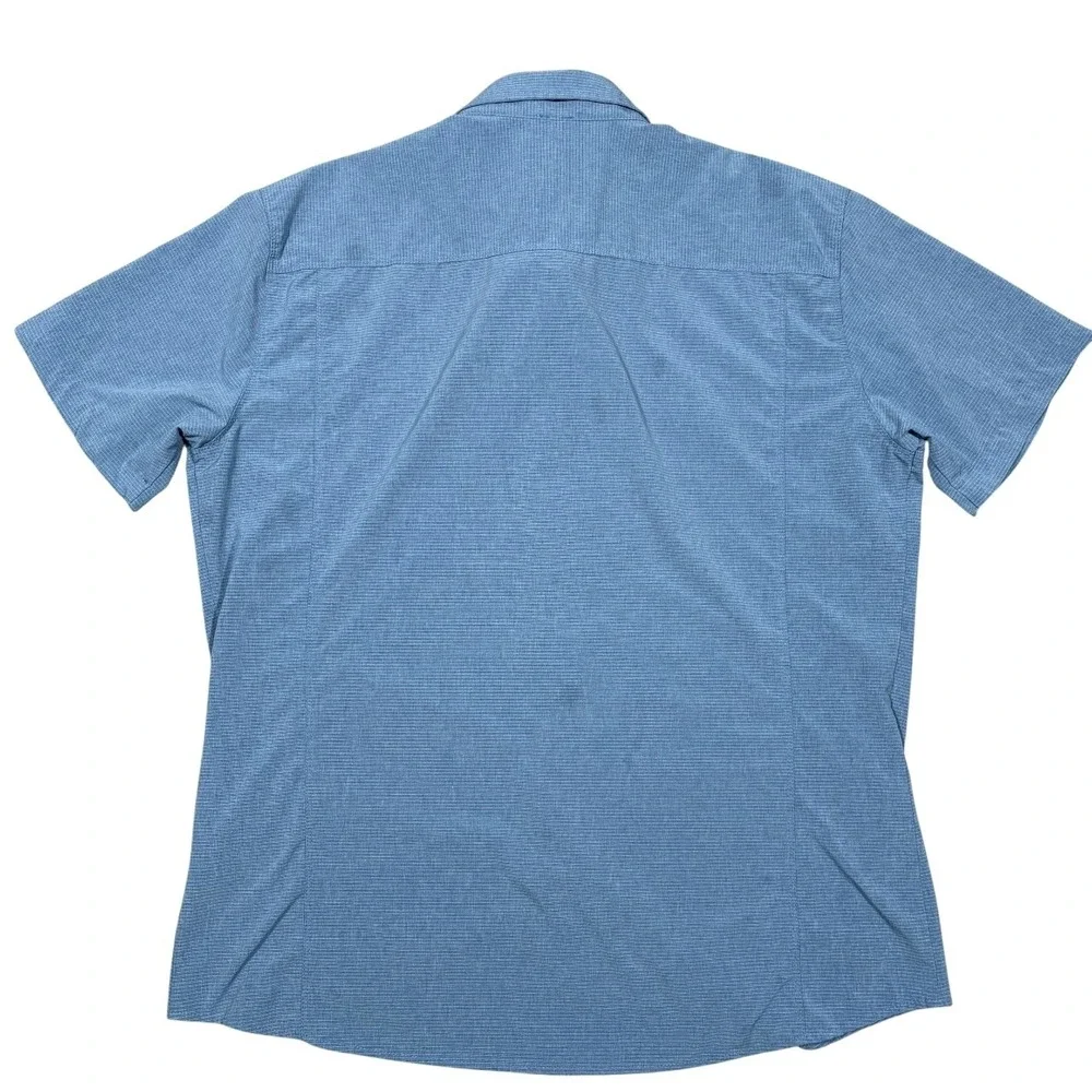KUHL Optimizr Shirt Mens XL Tapered Fit Short Sleeve Button Up Hiking Utility - Picture 15 of 15